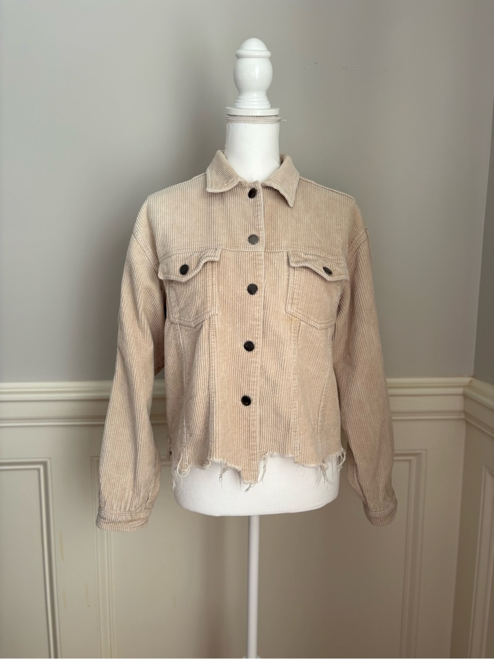 POL Clothing Cropped Jacket